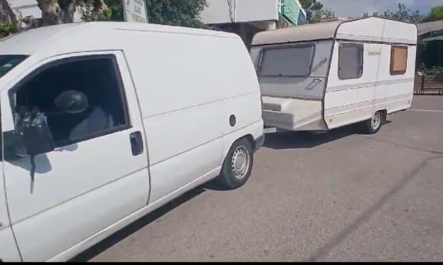 Traslado de caravanas
